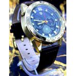 TAG HEUER DOURADO PULSEIRA COURO MARROM