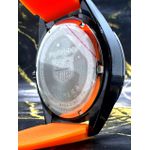 TAG HEUER PORSCHE PULSEIRA LARANJA LINHA BANHADA FUNCIONAL
