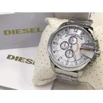 DIESEL 10 BAR FUNCIONAL PRATA FUNDO BRANCO 