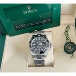 ROLEX PRATA FUNDO PRETO AUTOMÁTICO PREMIUM