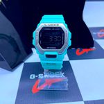 G SHOCK DIGITAL PROTECTION VERDE ÁGUA + 2 BRINDES 