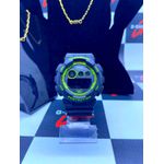 G SHOCK PRETO COM DETALHES VERDE NEON + 2 BRINDES