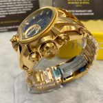 ZEUS MAGNUM BANHADO TODO DOURADO FUNDO AZUL PREMIUM