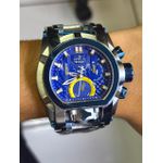 ZEUS MAGNUM BANHADO PRATA DETALHES AZUL