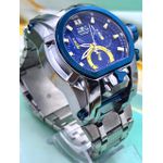 ZEUS MAGNUM BANHADO PRATA DETALHES AZUL