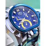 ZEUS MAGNUM BANHADO PRATA DETALHES AZUL