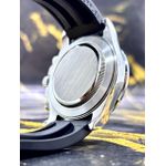 RLX DAYTONA PULSEIRA EMBORRACHADA PRETA COM FUNDO CHUMBO PREMIUM