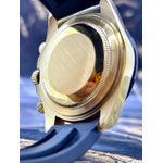 RLX DAYTONA PULSEIRA EMBORRACHADA PRETA CAIXARIA TODO DOURADO LINHA PREMIUM