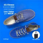 Kit Loco Fitness - 1 Alpargata + 1 Bolsa