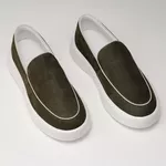 30204 NOBUCK MILITAR FLOATER OFF WHITE BOGOTA GELO