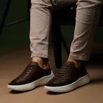 Monaco 37501 Couro Grease Café Camurça Café Camurça Coyote Sola Gelo