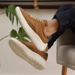 Monaco 37501 Couro Grease Castor Camurça Coyote Grease Marinho