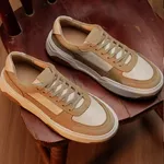 Malibu 30701 Couro Floater Off Selaria Taupe Camurça Bege Sola Gelo Hamber