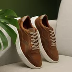 Monaco 37500 Couro Grease Castor Camurça Coyote Grease Pistache Sola Gelo