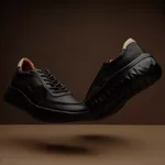 Monaco 37500 Couro Grease Preto Camurça Preto Grease Pistache Sola Preto