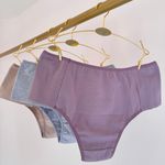 KIT DE CALCINHA HOT PANTS ALGODÃO - COM 03 PEÇAS - INDEFINIDA