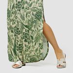 VESTIDO ESTAMPADO ARARAS VISCOSE - ESTAMPADO