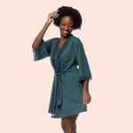 8345A ROBE RENDA - PAVAO