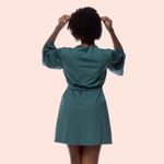 8345A ROBE RENDA - PAVAO