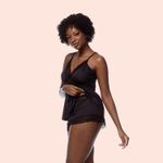 MINI DOLL MICROFIBRA SENSITEL - PRETO