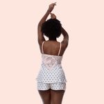 8358A SHORT DOLL CORACAO - ROSA DELICATI