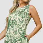 VESTIDO ESTAMPADO ARARAS VISCOSE - ESTAMPADO