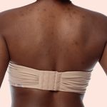 SUTIÃ TOMARA QUE CAIA COM BOJO E ARO EM MICROFIBRA - CHOCOLATE