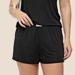 1901135 SHORTDOLL RIBANA LIGHT - PRETO