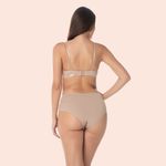 SUTIÃ SEM BOJO E SEM ARO TRIANGULO EM MICROFIBRA - CHOCOLATE