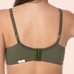 SUTIÃ SEM ARO COM BOJO MACIO E ALONGADO EM MICROFIBRA - VERDE MAJOR