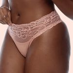 CALCINHA FIO DUPLO CÓS EM RENDA - CALLAS