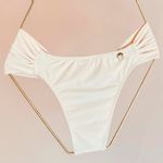 CALCINHA MAYSA PLISSADA BIQUINI - OFF-WHITE