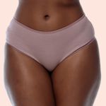 KIT CALÇOLA EM ALGODÃO - COM 03 PEÇAS - CHOCOLATE/MESCLA/SATIN