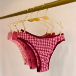 KIT CALCINHA MICROFIBRA TANGA TRADICIONAL - COM 03 PEÇAS - SANDIA/PIEDPOULE/FLORAL