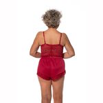 MINI DOLL LIGANETE COM ROBE VERMELHO DIVINO - DIVINO