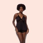 MINI DOLL MICROFIBRA SENSITEL - PRETO