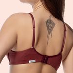 SUTIÃ SEM ARO COM BOJO MACIO TRIÂNGULO EM MICROFIBRA - SENSUALE