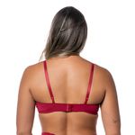 SUTIÃ PUSH-UP COM BOJO E ARO INTEIRIÇO EM MICROFIBRA - DIVINO