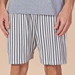 PIJAMA MASCULINO BL MESCLA SHORT LISTRADO VISCOLYCRA - INDEFINIDO