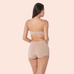 CALCINHA BOXER SHORTINHO DE MICROFIBRA - CHOCOLATE