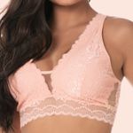 TOP NADADOR EM RENDA E TULE SEM BOJO E SEM ARO - FLORA