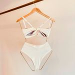 TOP DORIS TOMARA QUE CAIA BIQUINI - OFF-WHITE