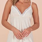 CAMISOLA C/ GUIPER ALGODÃO LINHO ECO OFF WHITE - OFF-WHITE