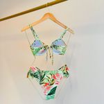 CALCINHA LISA PLISSADA BIQUINI - ESTAMPADO