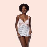 8358A SHORT DOLL CORACAO - ROSA DELICATI