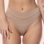 CALCINHA CÓS ALTO - CHOCOLATE