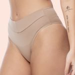 CALCINHA CÓS ALTO - CHOCOLATE