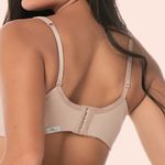 SUTIÃ SEM ARO COM BOJO MACIO E ALONGADO EM MICROFIBRA - CHOCOLATE