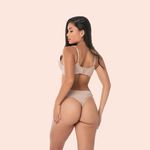 SUTIÃ SEM ARO COM BOJO MACIO E ALONGADO EM MICROFIBRA - CHOCOLATE