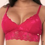 SUTIÃ SEM ARO COM BOJO REMOVÍVEL EM RENDA - LICHIA